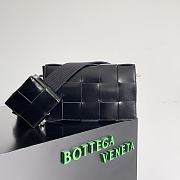 Bottega Veneta Cassette Black Size 26x16x6cm - 6