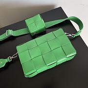 Bottega Veneta Cassette Green Size 26x16x6cm - 5