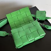 Bottega Veneta Cassette Green Size 26x16x6cm - 3