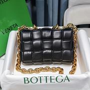 Bottega Veneta Cassette Black Size 26x18x8cm - 4