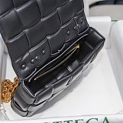 Bottega Veneta Cassette Black Size 26x18x8cm - 2