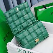 Bottega Veneta Cassette Jade Size 26x18x8cm - 3