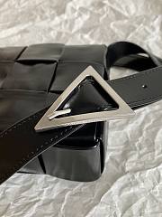 Bottega Veneta Cassette Black Size 23x15x5cm - 6