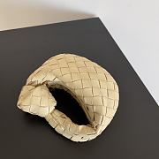 Bottega Veneta Jodie Bag Beige Size 17x16x6cm - 5