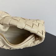 Bottega Veneta Jodie Bag Beige Size 17x16x6cm - 4