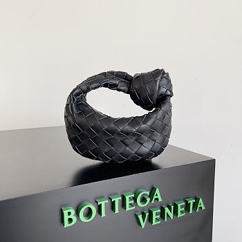 Bottega Veneta Jodie Bag Black Size 17x16x6cm