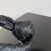 Bottega Veneta Jodie Bag Black Size 17x16x6cm - 3