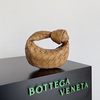 Bottega Veneta Jodie Bag Brown Size 17x16x6cm