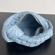Bottega Veneta Jodie Bag Blue Size 23x28x8cm - 5