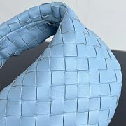 Bottega Veneta Jodie Bag Blue Size 23x28x8cm - 3