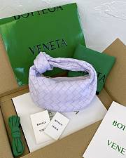 Bottega Veneta Jodie Bag Purple Size 28x23x8cm - 6