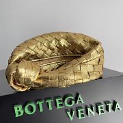 Bottega Veneta Jodie Rough Leather Gold Size 23x15x5cm - 2
