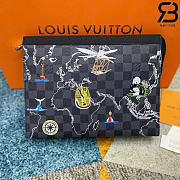 LV Pochette Voyage Damier Graphite 27 x 21 x 6cm - 1