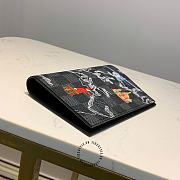 LV Passport Cover Damier Graphite Canvas 10x14x2cm - 5