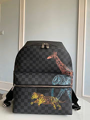 LV Discovery Backpack Damier Graphite N45275 Size 37x40x20 - 1