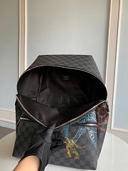 LV Discovery Backpack Damier Graphite N45275 Size 37x40x20 - 4