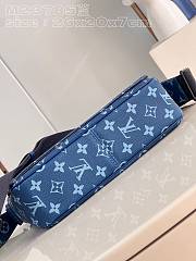 LV District PM Bag Blue Size 26x20x7cm - 3