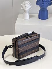 LV HANDLE SOFT TRUNK BROWN M45935 Size 21x15x7CM - 4