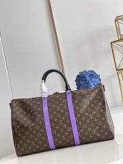 LV KEEPALL BANDOULIÈRE 50 M46257 Size 50x29x23CM - 2