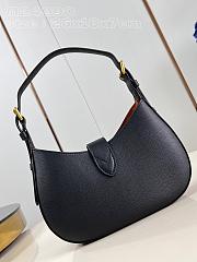 LV Low Key Shoulder Bag Black M24611 Size 26x18x7cm - 2
