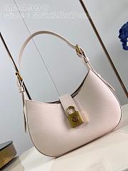 LV Low Key Shoulder Bag Pink M24990 Size 26x18x7cm - 3