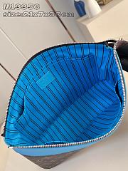 LV Pochette Voyage Souple Blue M13356 Size 30x21x7cm - 3