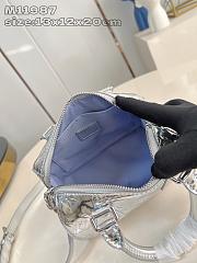 LV Speedy Bandoulière Silver Bag M11987 Size 20x13x12cm - 5