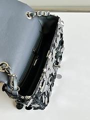 Chanel Rectangular Sequin Flap Bag Size 20x12x9cm - 6