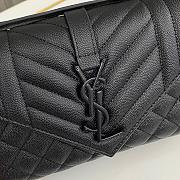 Saint Laurent Black Bag 1450YS Size 21x13x6cm - 2