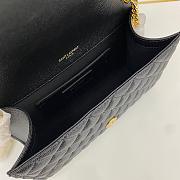 Saint Laurent Black Gold Bag 1450YS Size 21x13x6cm - 3