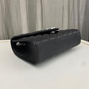 Saint Laurent Black Silver Bag 1450YS Size 21x13x6cm - 6