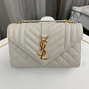 Saint Laurent White Bag 1450YS Size 21x13x6cm - 1