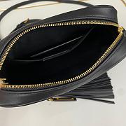 Saint Laurent Black Gold Bag 1446YS Size 23x16x6cm - 6