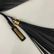 Saint Laurent Black Gold Bag 1446YS Size 23x16x6cm - 5