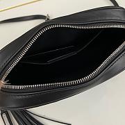 Saint Laurent Black Silver Bag 1446YS Size 23x16x6cm - 6