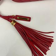 Saint Laurent Red Bag 1446YS Size 23x16x6cm - 5