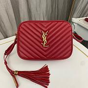 Saint Laurent Red Bag 1446YS Size 23x16x6cm - 2