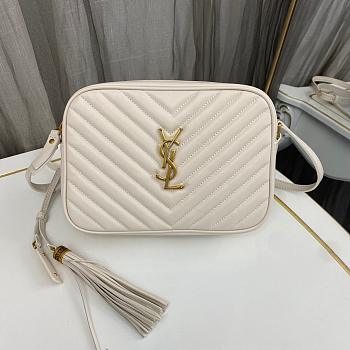 Saint Laurent White Bag 1446YS Size 23x16x6cm