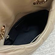 YSL Bags Loulou Beige 1429YS Size 23x15x8cm - 6