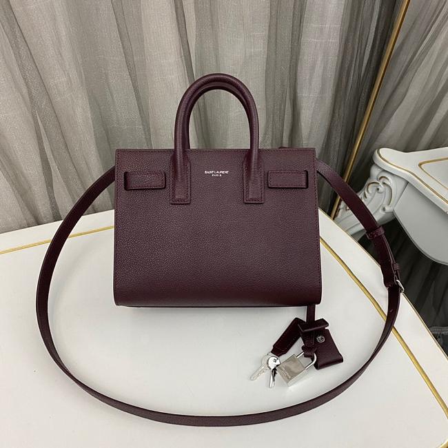 YSL Classic SAC DE JOUR 01 Bag 1454YS Size 22x18x10cm - 1