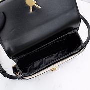YSL Solferino Canvas Black Size 23×16×7cm - 5