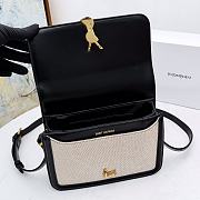 YSL Solferino Canvas Black Size 23×16×7cm - 2