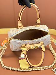 LV Speedy Bandoulière Monogram Yellow Size 18x12x10cm - 4