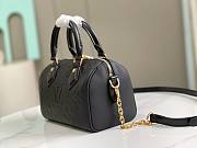 LV Speedy Bandoulière 20 Black Size 20x13x12cm - 5