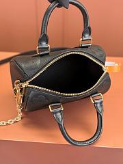 LV Speedy Bandoulière Monogram 20 Black Size 20x13x12cm - 3