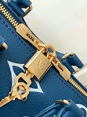 LV Speedy Bandoulière Monogram 20 Blue Size 20x13x12cm - 2