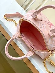 LV Speedy Bandoulière Monogram 20 Pink Size 20x13x12cm - 2