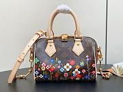 LV Speedy Bandoulière Monogram Flower Size 20x12x3cm - 1