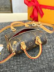 LV Speedy Bandoulière Nano Dating Size 18x10x11cm - 3