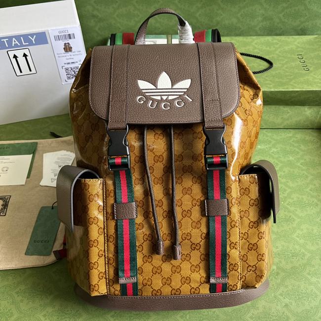 Adidas x Gucci Backpack 495563 Size 34x42x16cm - 1